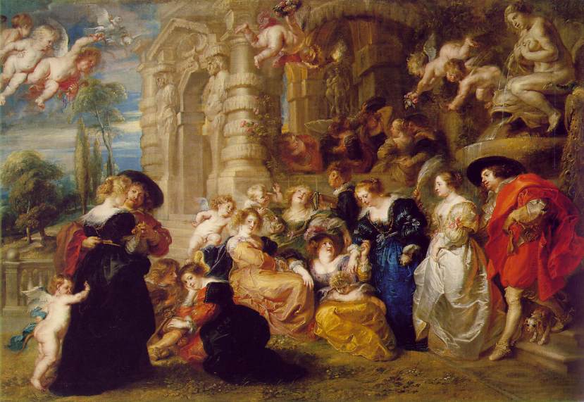 The Garden of Love by Peter Paul Rubens)