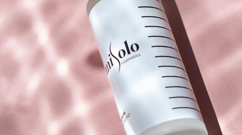 K-beauty serum bottles