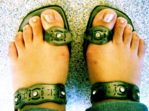 A selection of the best summer sandals UK 2026 laid out in natural light