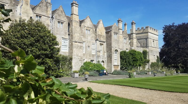 English manor house similar to Button House from Ghosts BBC film