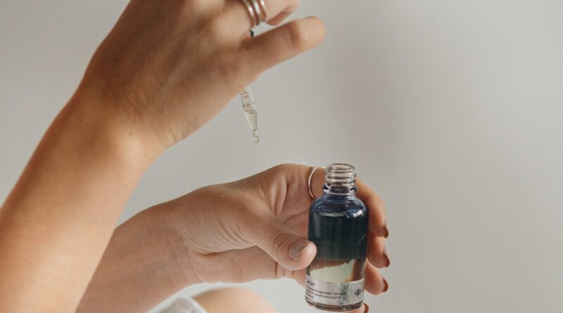 PDRN skincare UK serum bottle