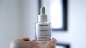 Close-up portrait showing the kind of facial redness rosacea triggers UK skin reacts to in spring.