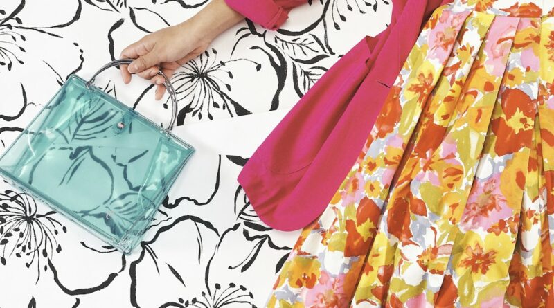 Spring 2026 colour trends UK colourful fashion outfit