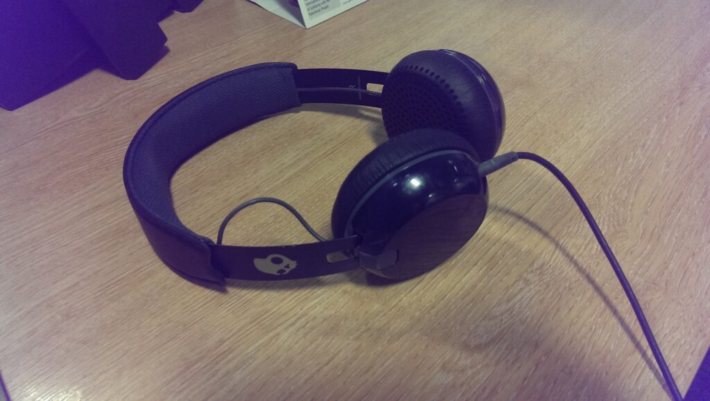 Headphones on a desk - one of the best Father's Day tech gifts UK 2026 picks under £75.