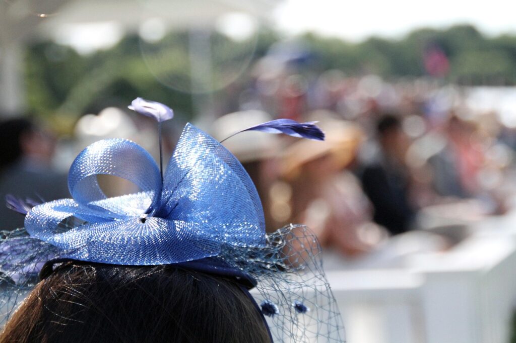A Royal Ascot outfits UK 2026 fascinator hat - the kind of headpiece editors are styling with high-street day dresses for Ladies Day.