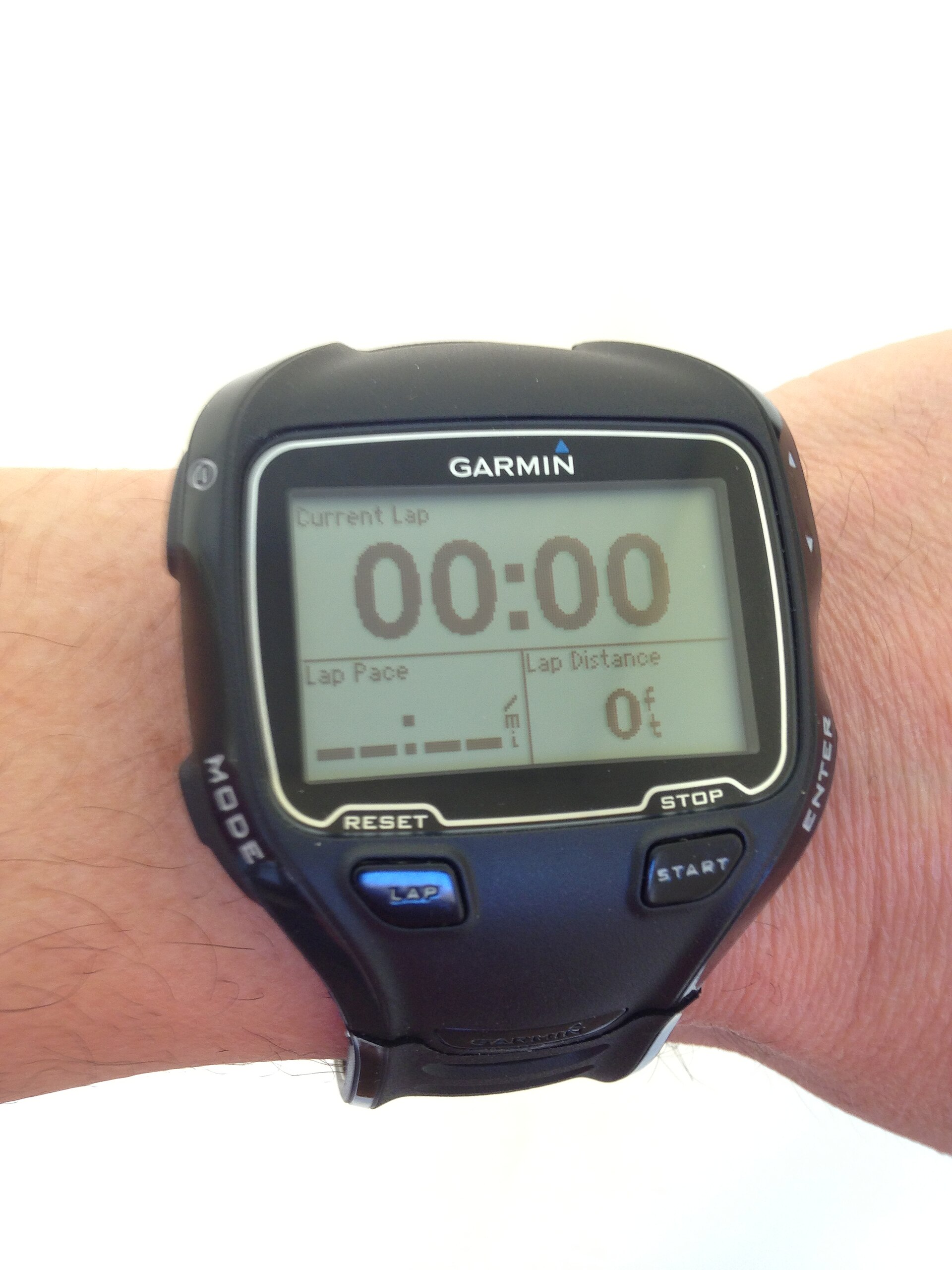 A GPS running watch of the kind UK runners use to track VO2 max trends week to week