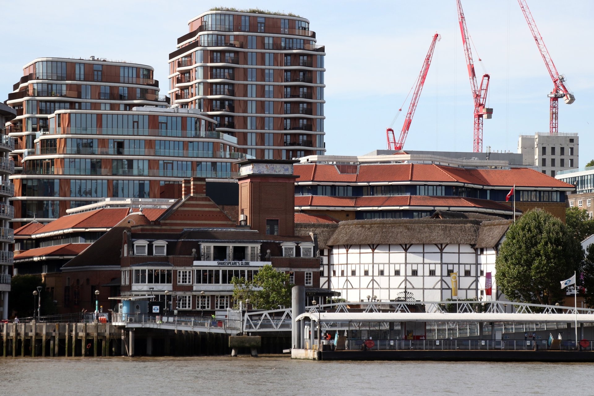 Shakespeare's Globe theatre in London, a fitting backdrop to Hamnet, the standout among the best British films 2026 has produced