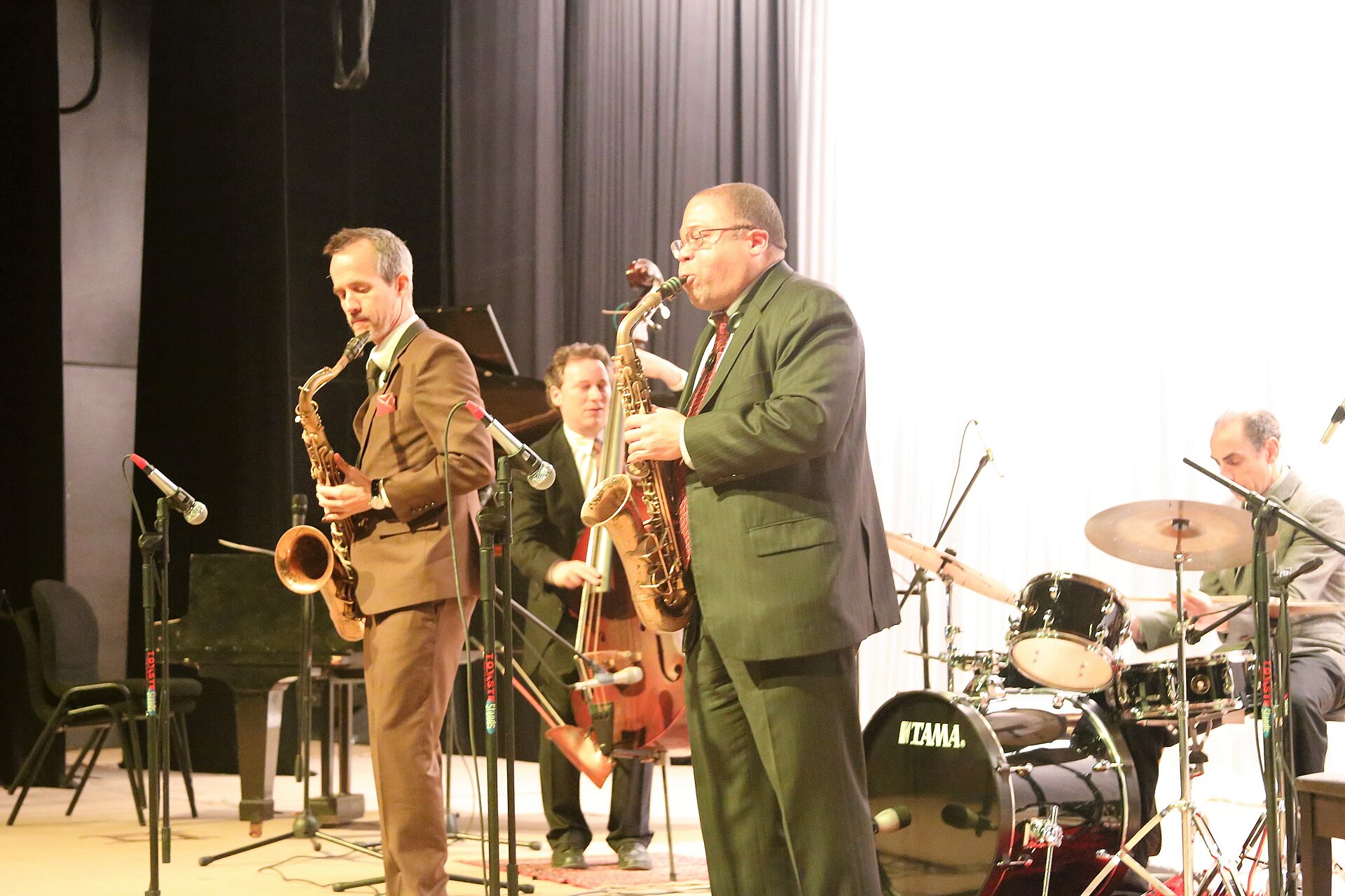 Best British jazz 2026 captured live, a quartet mid-performance on a small stage