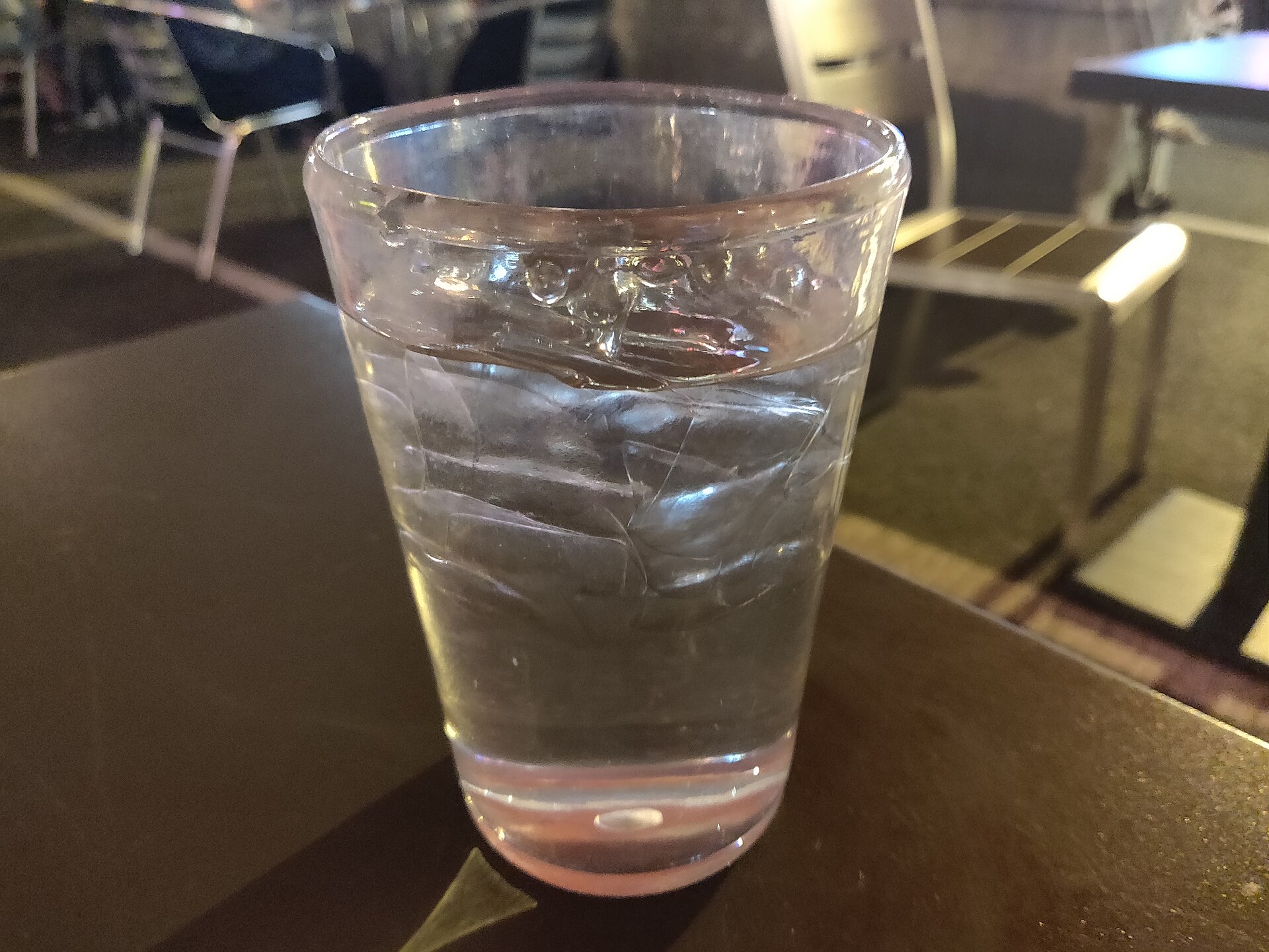 A plain glass of drinking water - the NHS view is that this covers hydration for most people without electrolyte powders