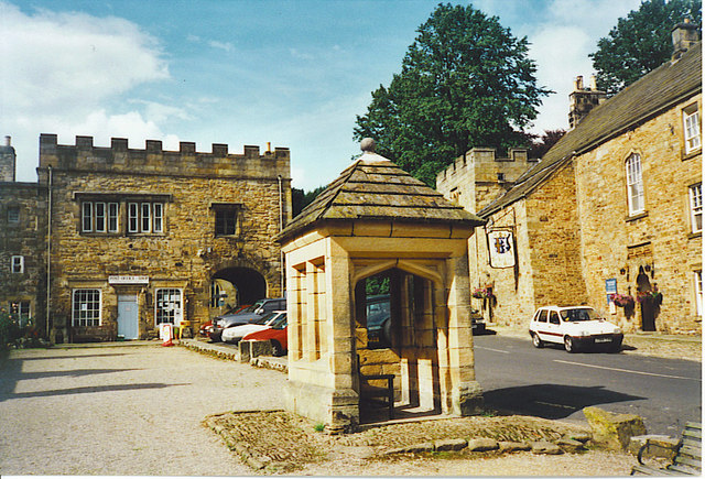 UK hideaway hotels under £200 2026 - Blanchland village square, Northumberland