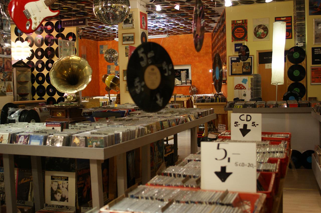 Inside an independent record shop during the vinyl revival