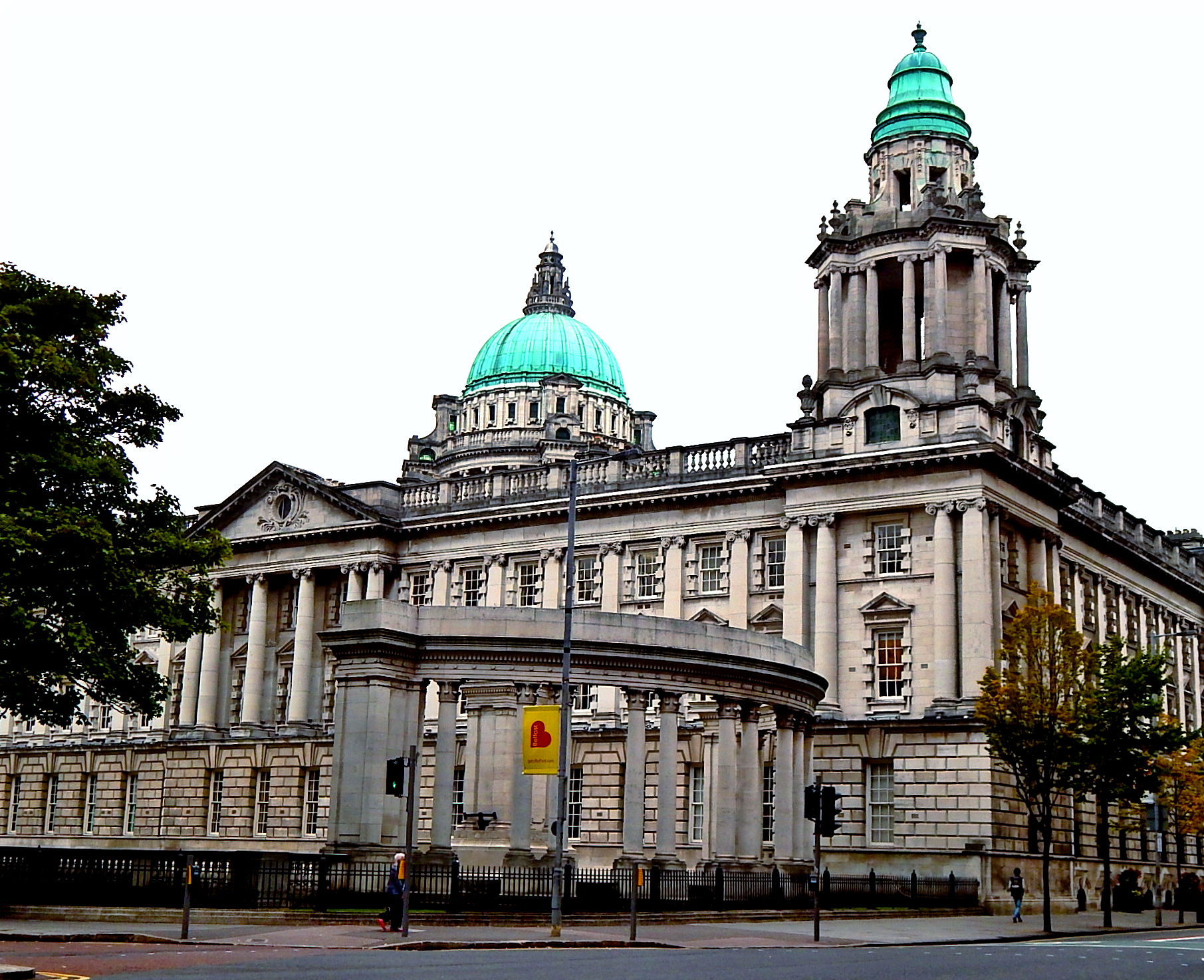 Belfast city centre, the setting for BBC drama Blue Lights, one of the best iPlayer box sets 2026