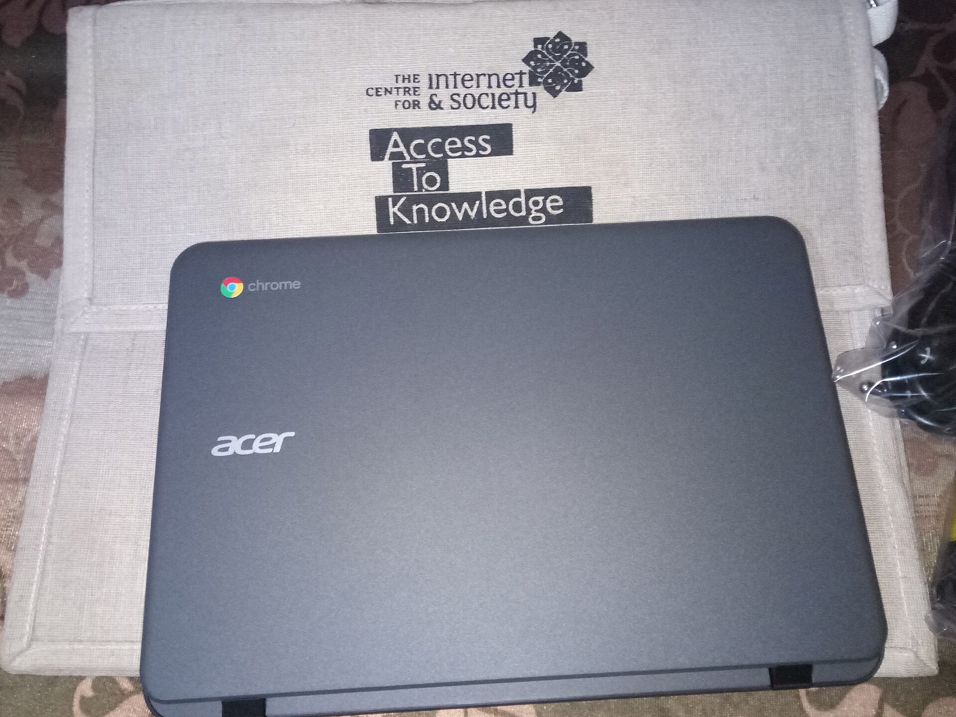 Chromebook on a desk - the Chromebook Plus spec makes it the best laptop under £400 for most students