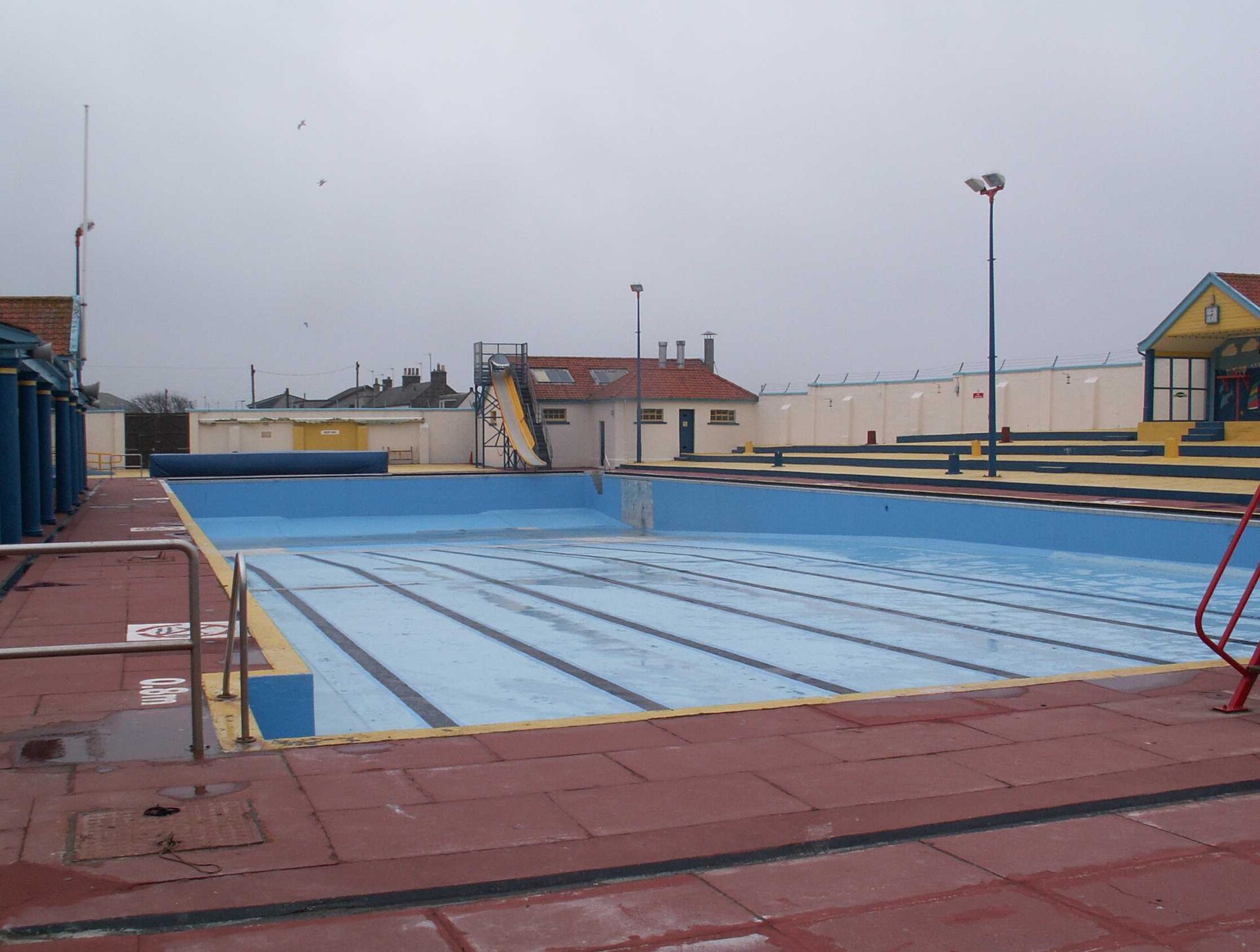 Stonehaven Open Air Pool, the heated seawater art deco lido on the Aberdeenshire coast