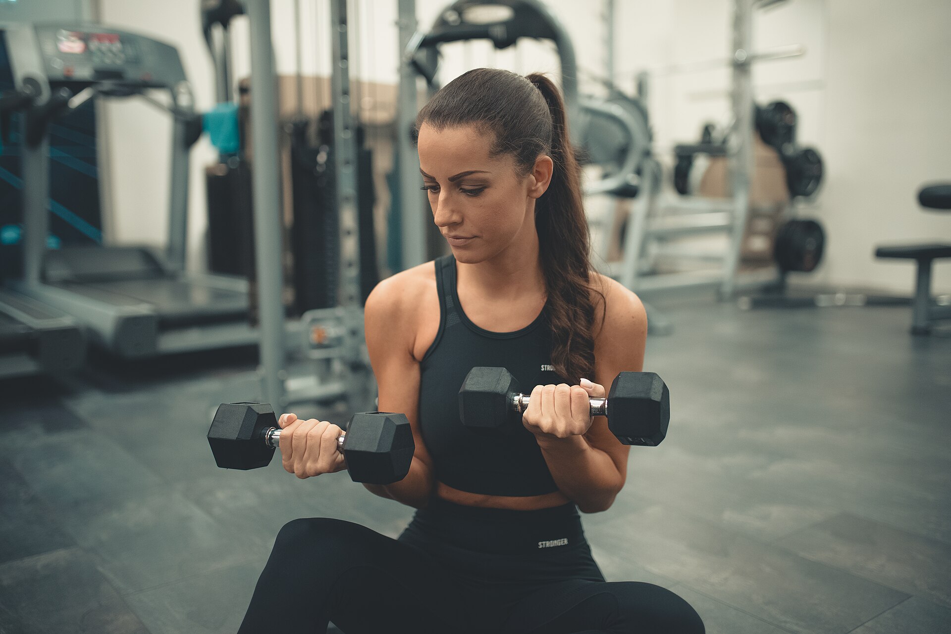 Dumbbell resistance training, which improves grip strength as a side effect