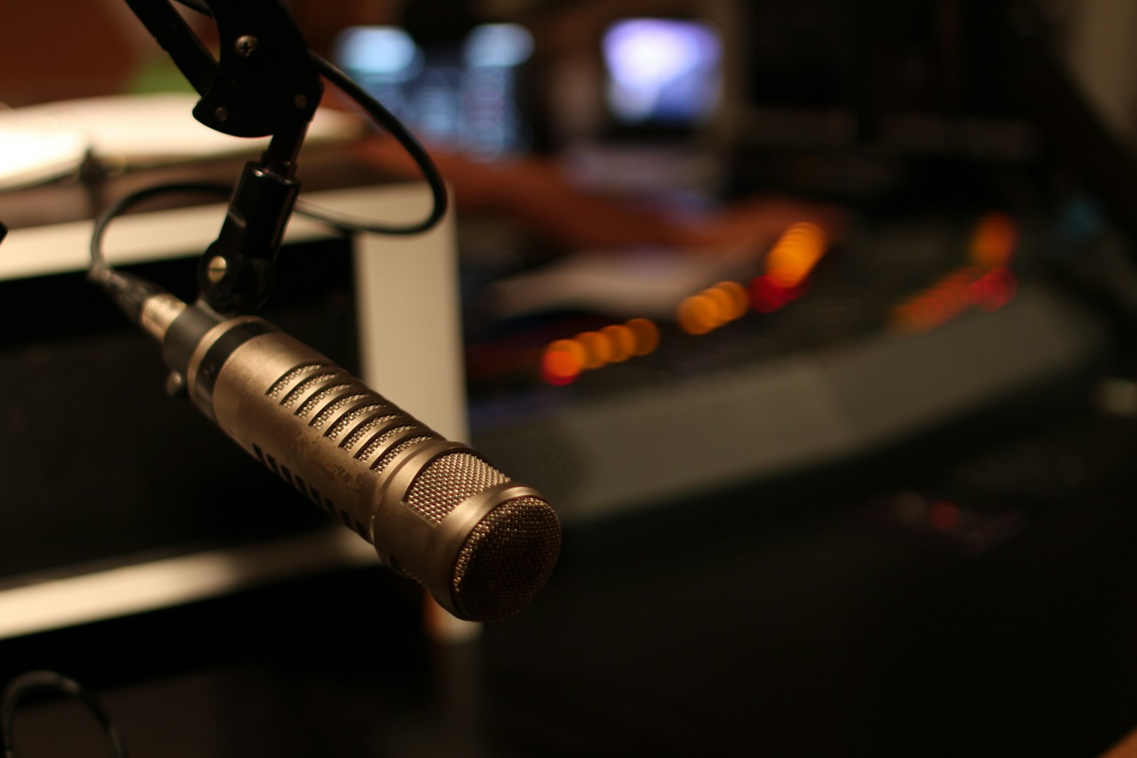 Radio studio microphone - the Mercury Prize 2026 shortlist is announced live on BBC Radio 6 Music