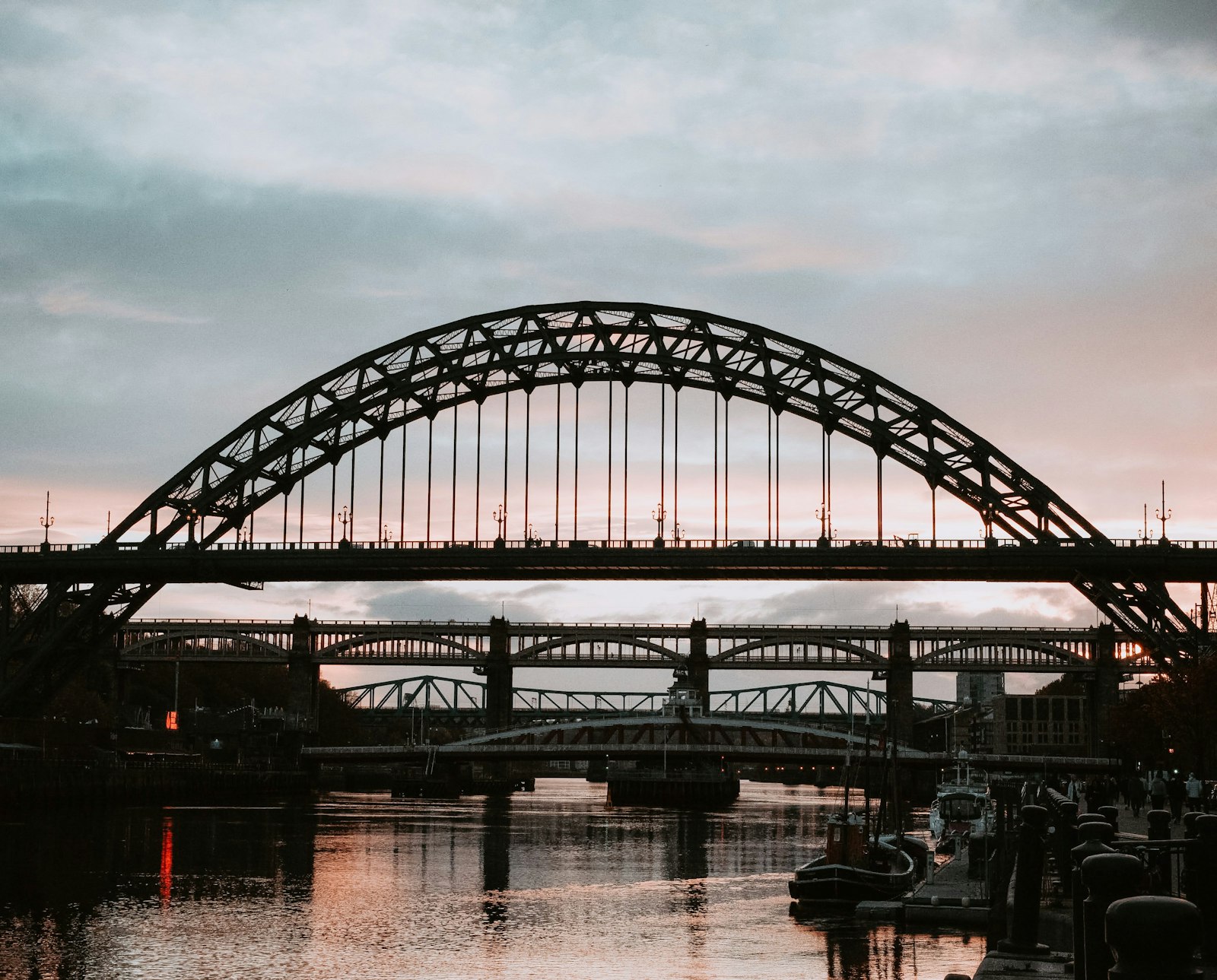 The Tyne Bridge in Newcastle, the host city for the Mercury Prize ceremony