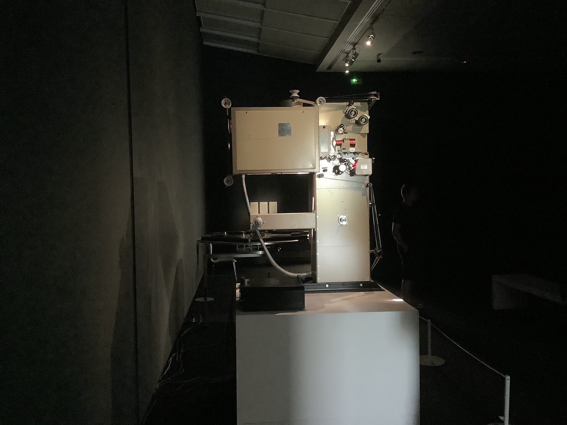An IMAX 15/70mm film projector of the kind needed to screen The Odyssey on celluloid