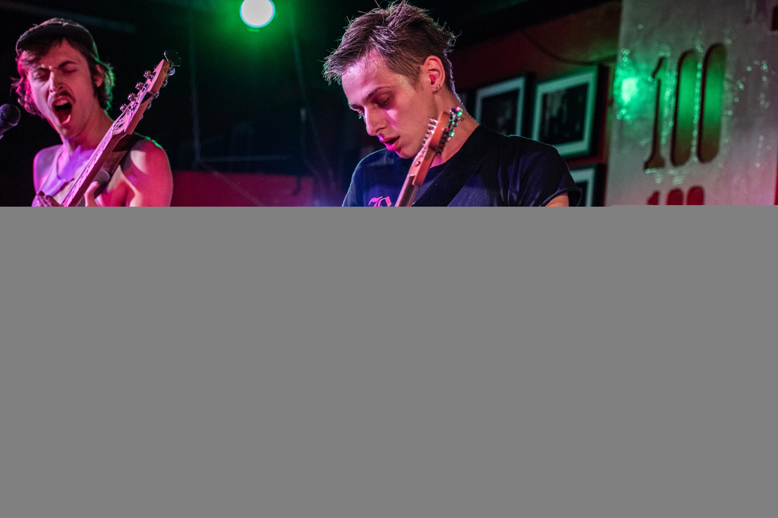 The £1 ticket levy funds rooms like this one: a band on stage at the 100 Club on Oxford Street