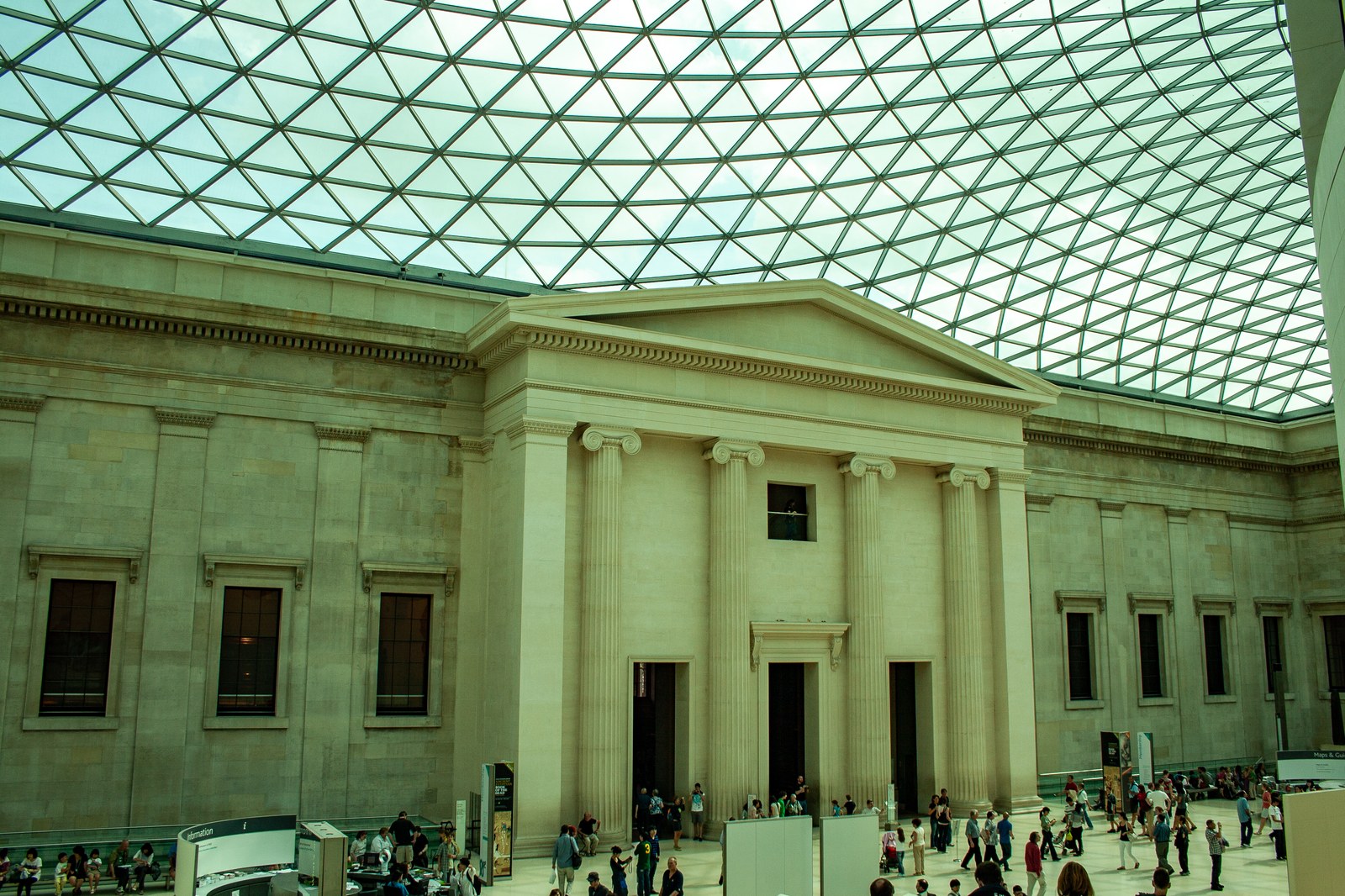 The Great Court of the British Museum, where the Bayeux Tapestry exhibition opens in September 2026