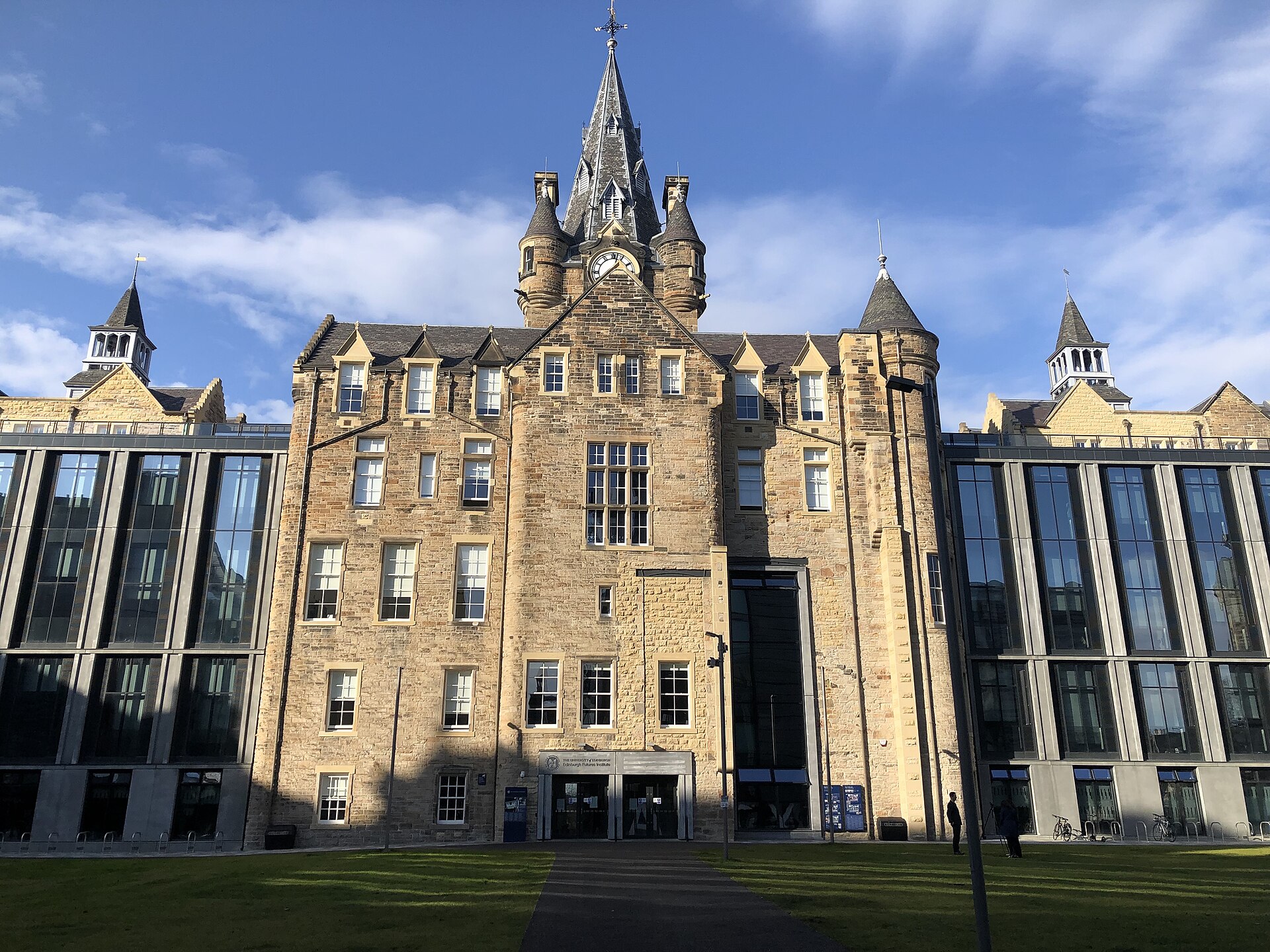 The Edinburgh Futures Institute on Lauriston Place, main venue for the Edinburgh Book Festival 2026