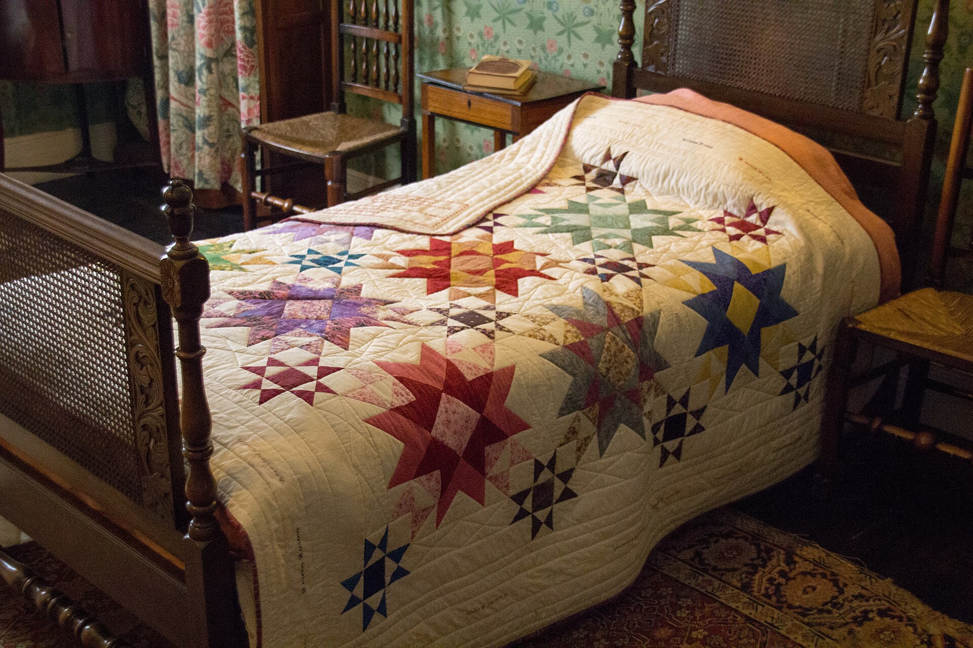 An Arts and Crafts interior at Wightwick Manor, one of the National Trust houses waiving entry charges for Heritage Open Days