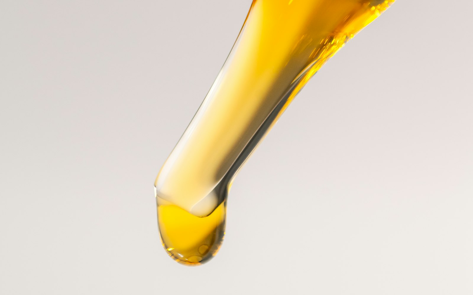 A labelled supplement dropper bottle - sold in the UK as a food supplement, not a medicine