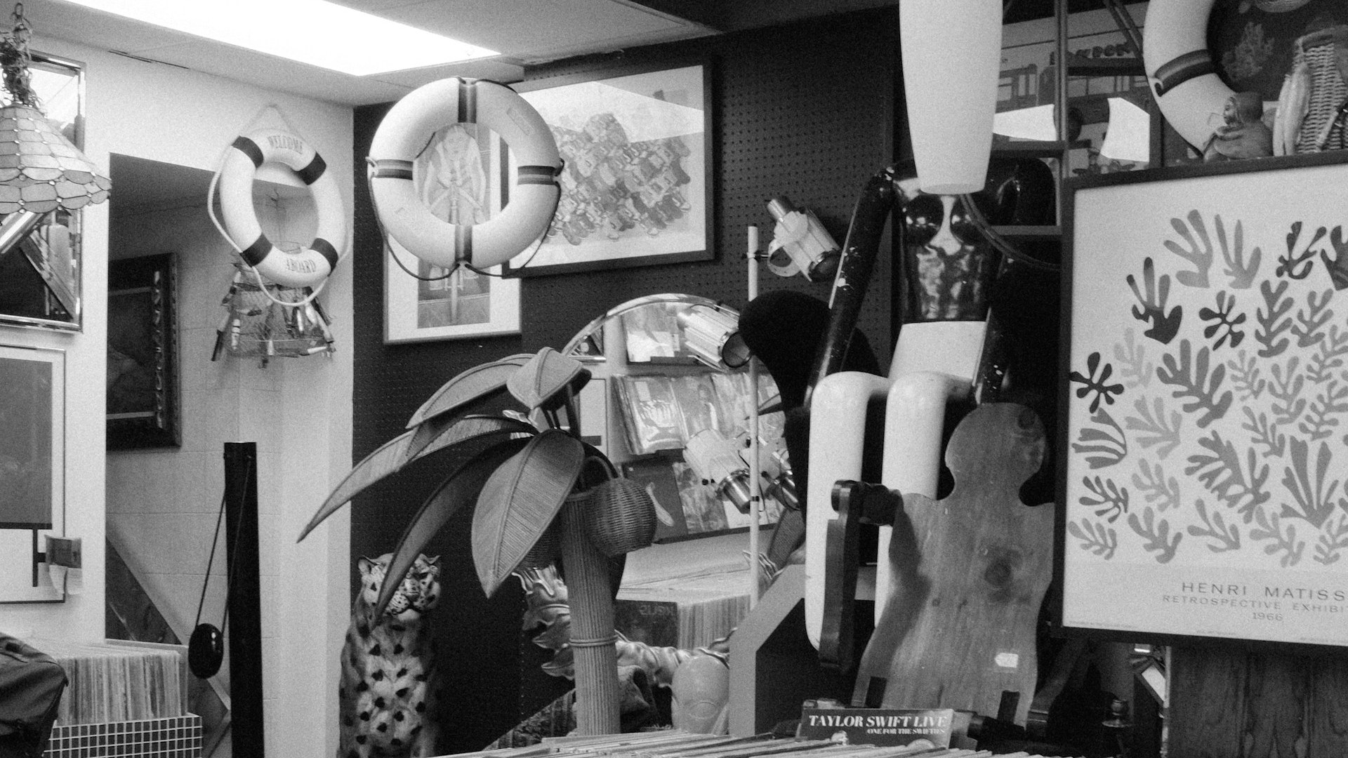 Record shop shelves stacked with vinyl, the format the Mercury Prize 2026 shortlist ranked albums were built for