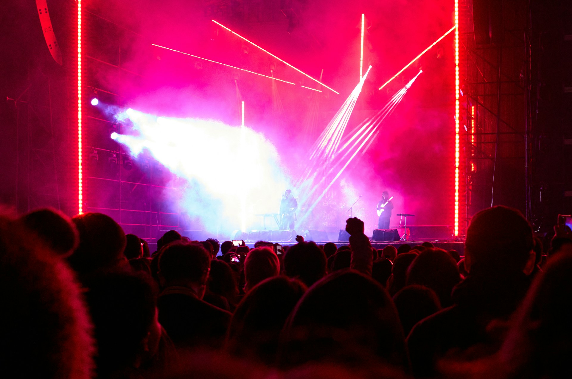 An arena crowd watching a lit stage, ahead of the Mercury Prize 2026 awards show in Newcastle