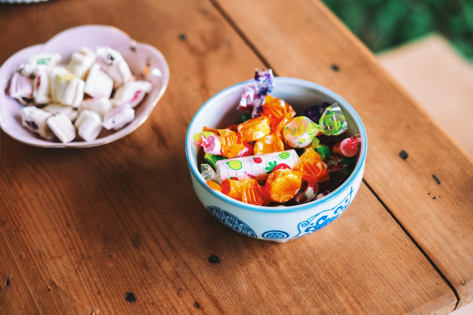 Bowls of jelly sweets, the traditional Great North Run crowd fuel