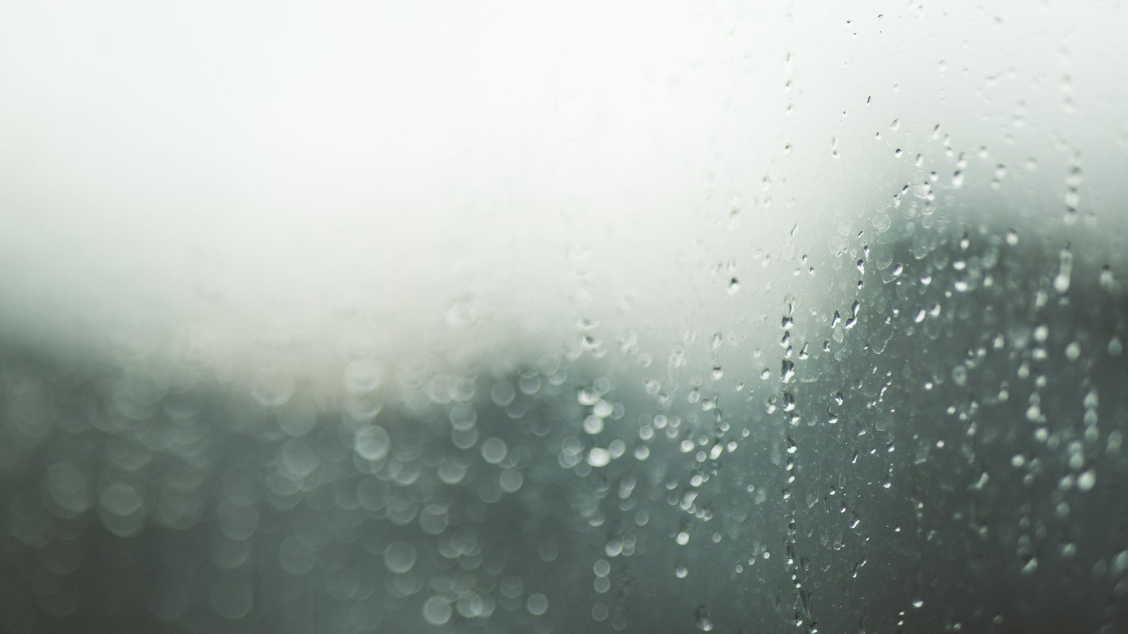 Condensation on a window in a British home in autumn