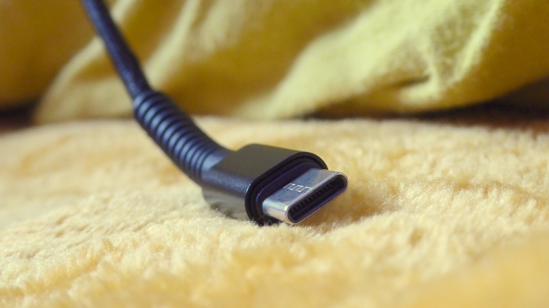 USB-C charging cable, the kind packed alongside the best power bank for flights