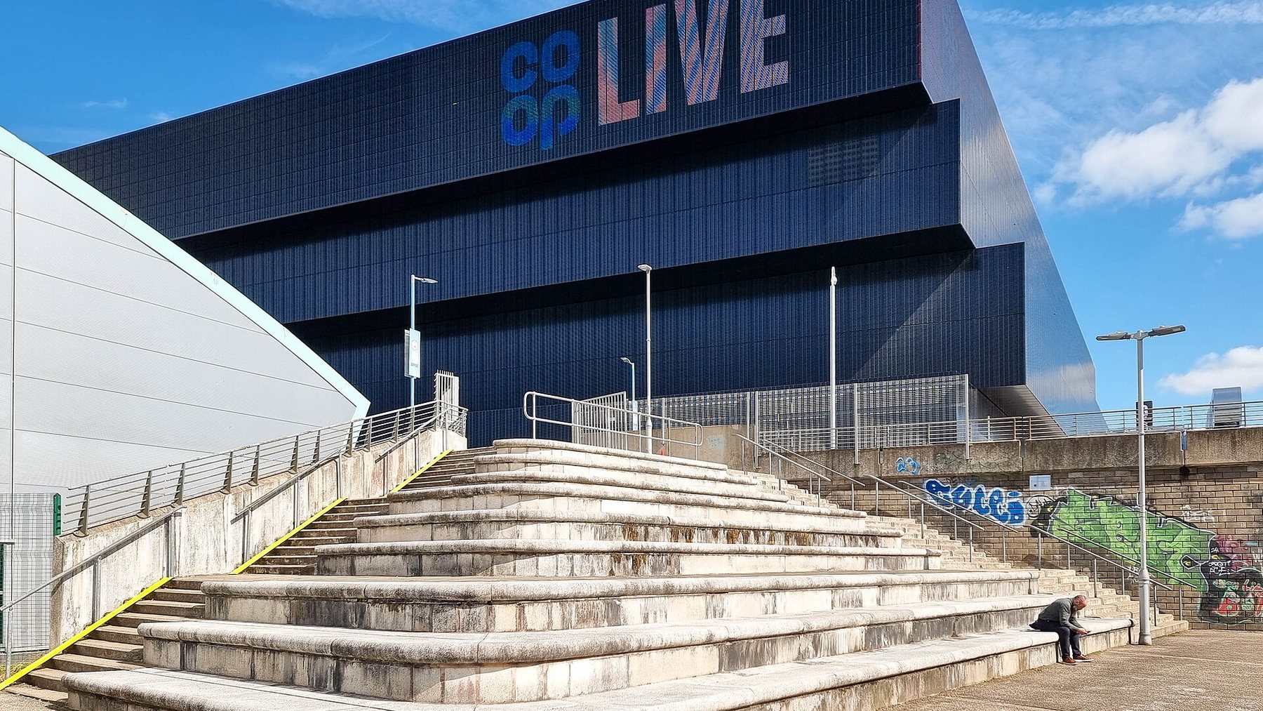 Co-op Live arena in Manchester, the 23,500-capacity venue hosting the final UK date of Mariah Carey's Christmastime tour on 2 December 2026