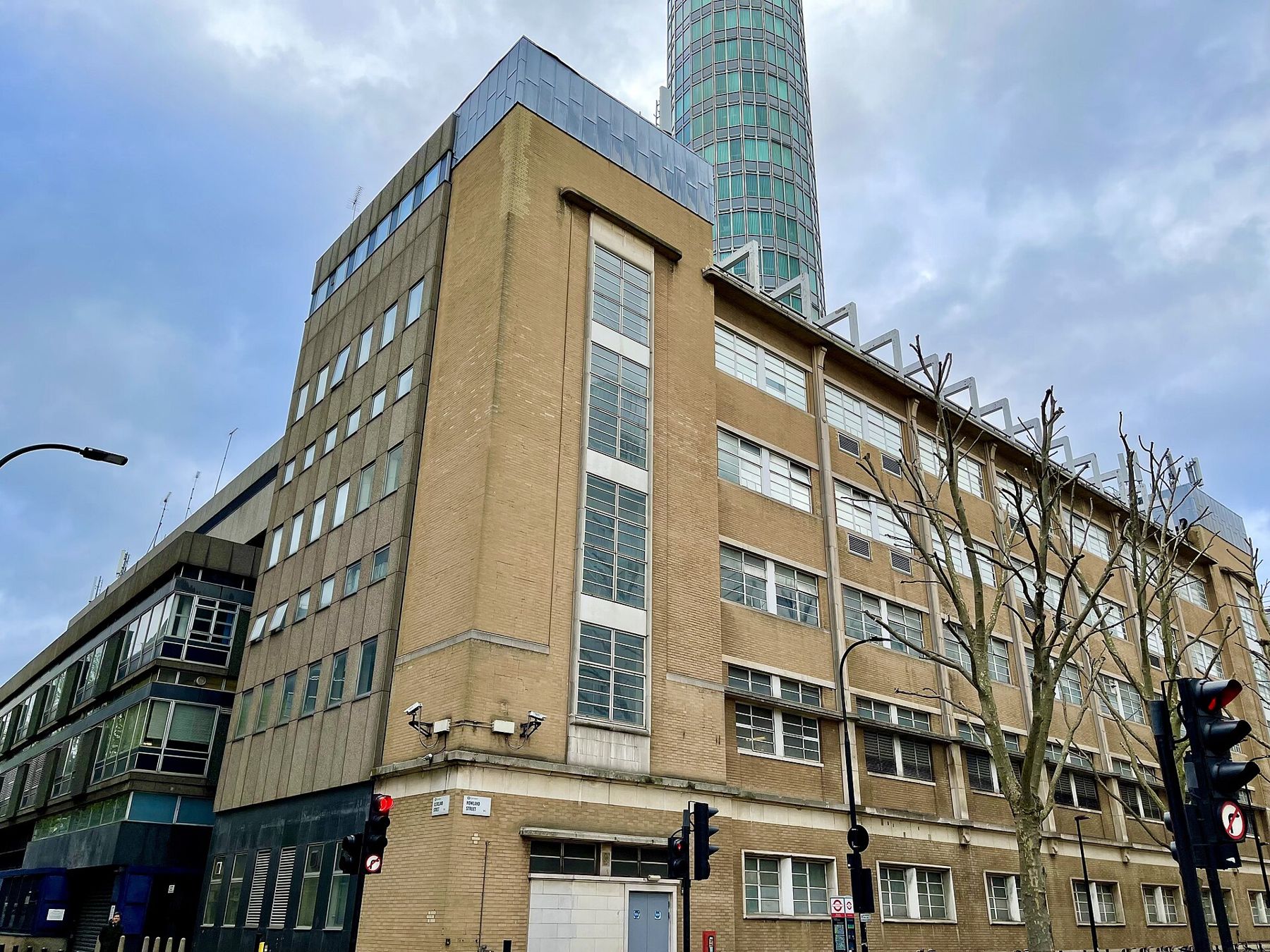 The BT Tower seen from New Cavendish Street, Fitzrovia - bookable for the first time without a ballot at Open House London 2026