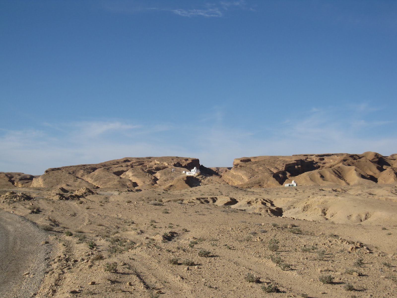 Sidi Bouhlel canyon in Tunisia, where Raiders of the Lost Ark's desert scenes were shot