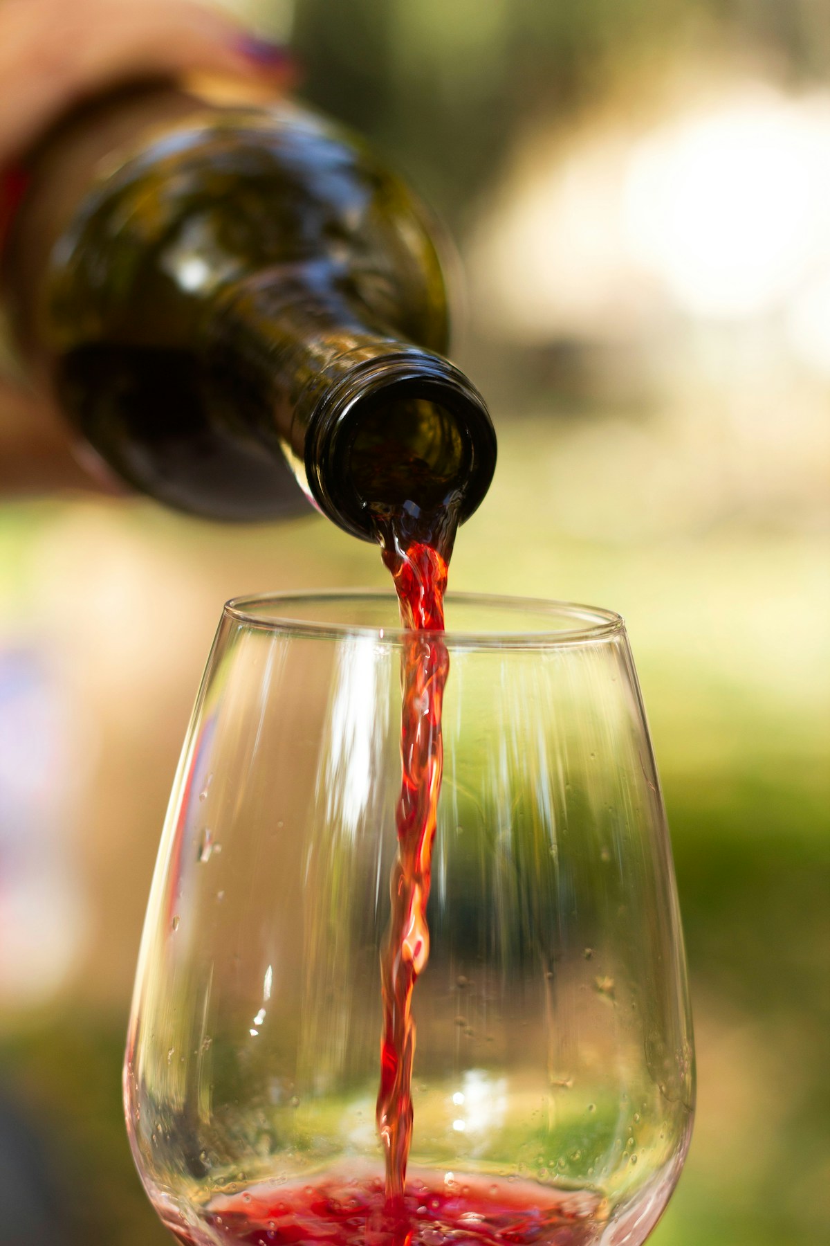 Glass of red wine, one of the most commonly reported rosacea triggers