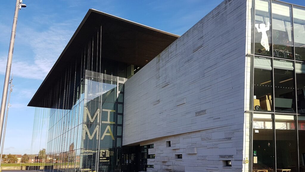 Turner Prize 2026 host venue MIMA, Middlesbrough Institute of Modern Art, on Centre Square