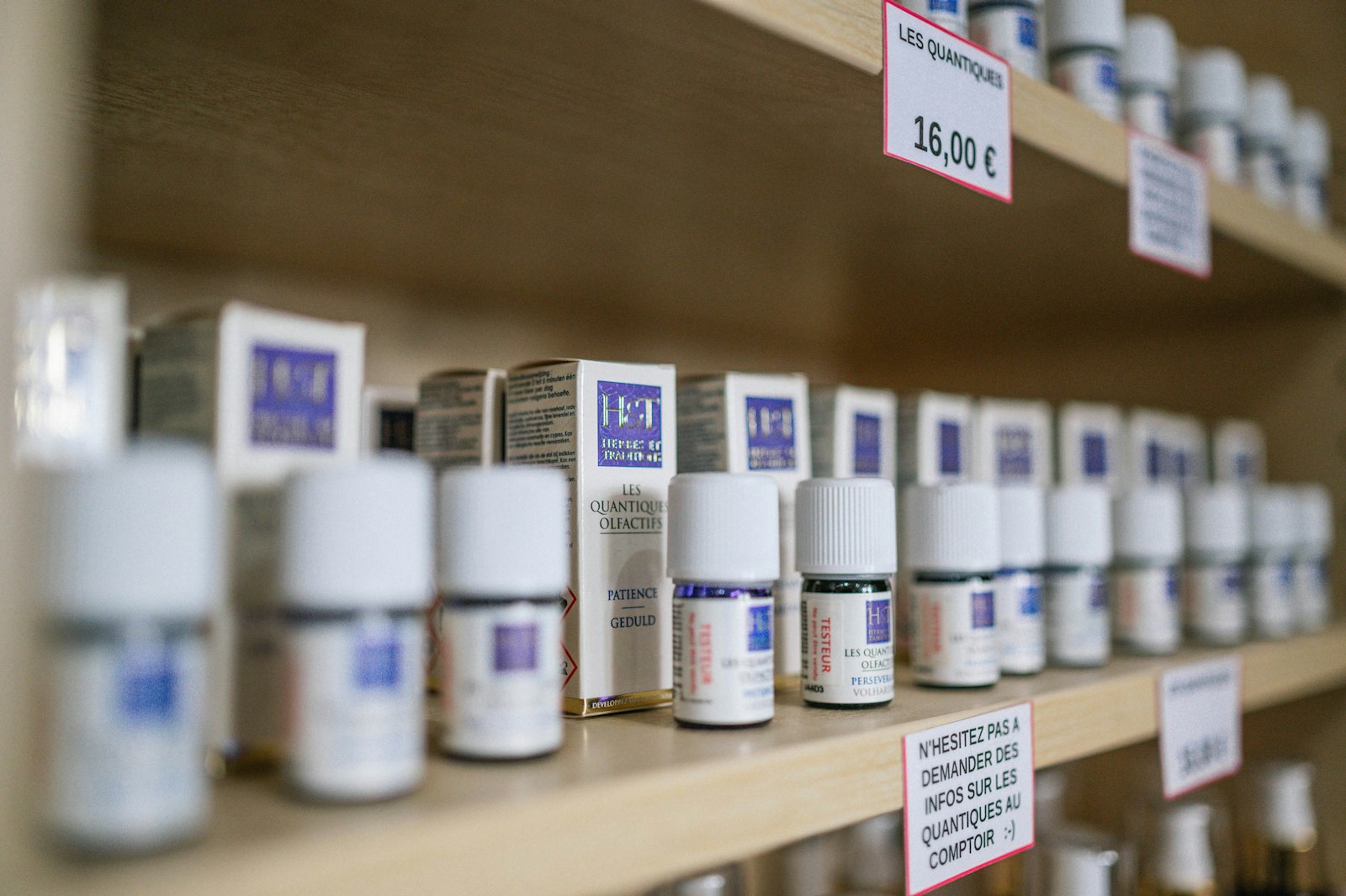Bottles of supplements on a wooden shelf, the kind of shelf where berberine for weight loss products are sold