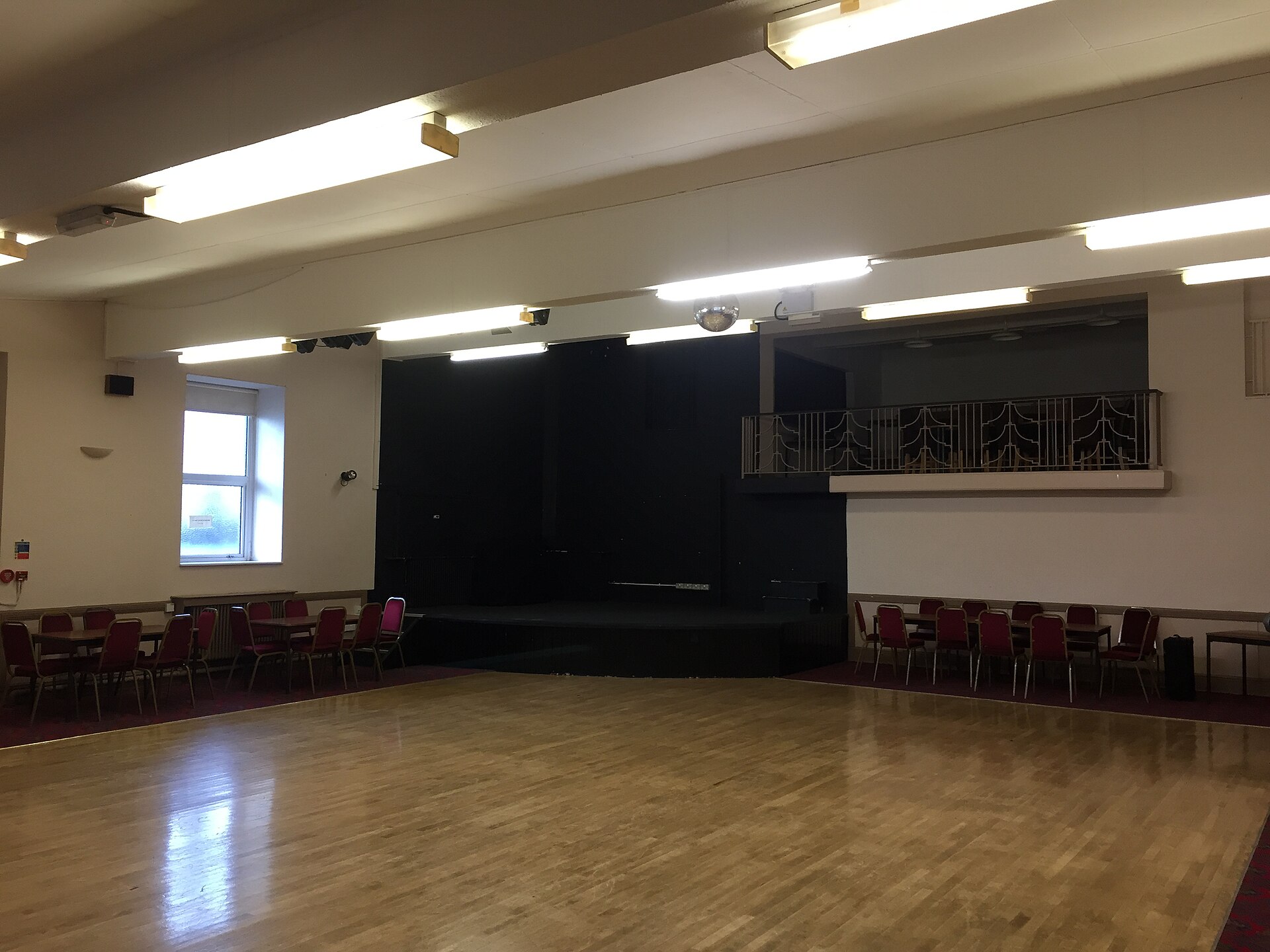 Ballroom dancers on a competition floor, the format behind Strictly Come Dancing ratings 2026