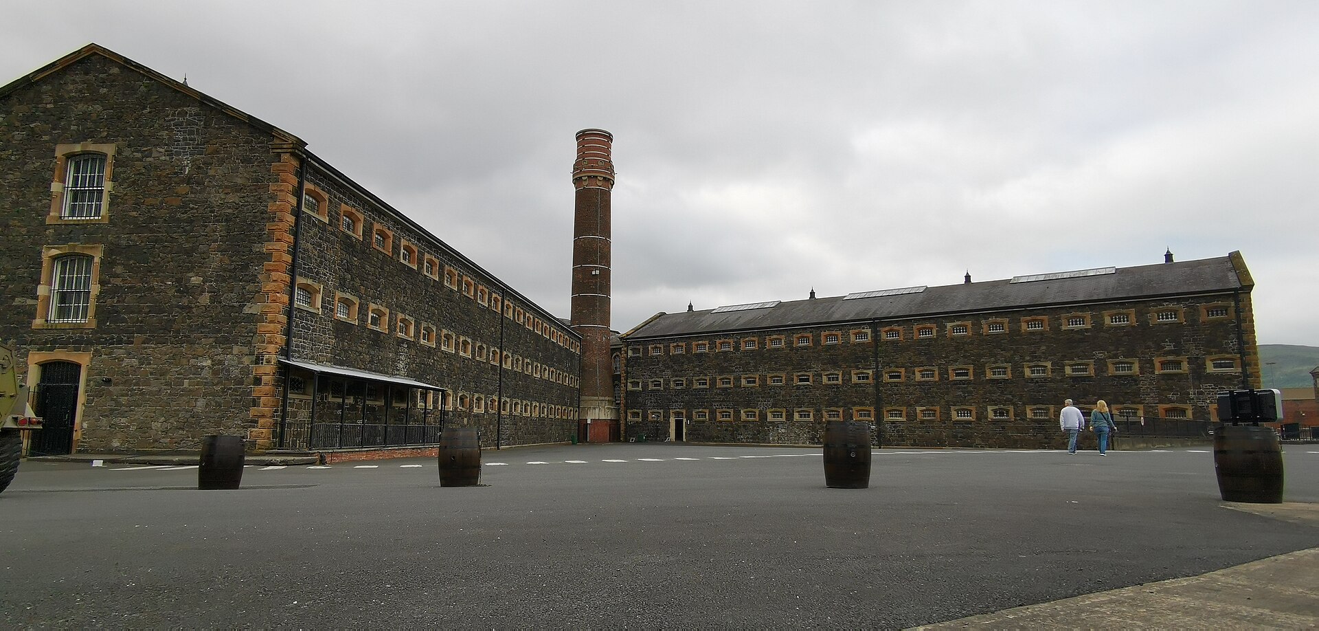 Crumlin Road Gaol in Belfast, the city where Time series 3 David Tennant was filmed
