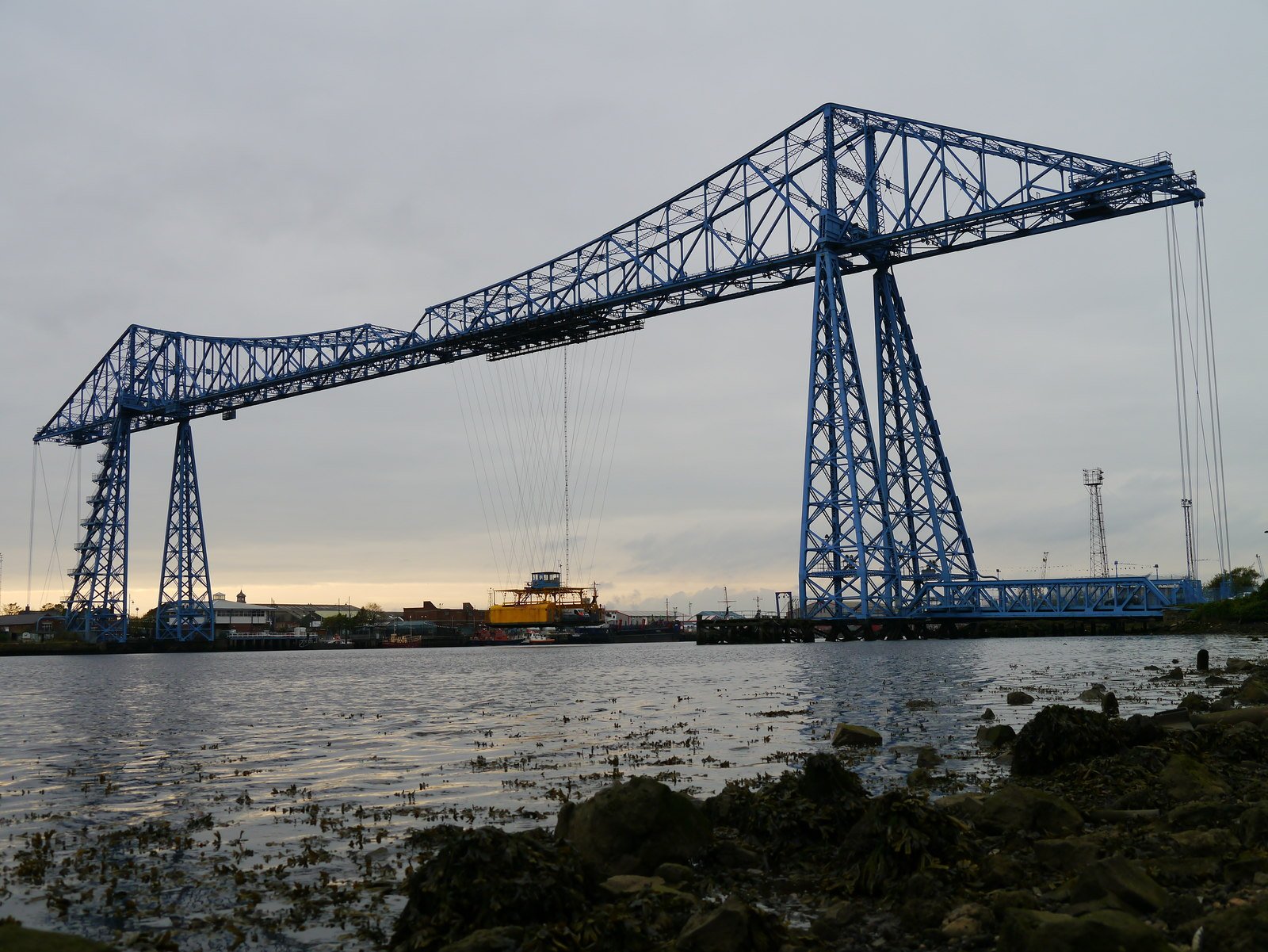 Turner Prize 2026 host town Middlesbrough, with the Tees Transporter Bridge against the sky