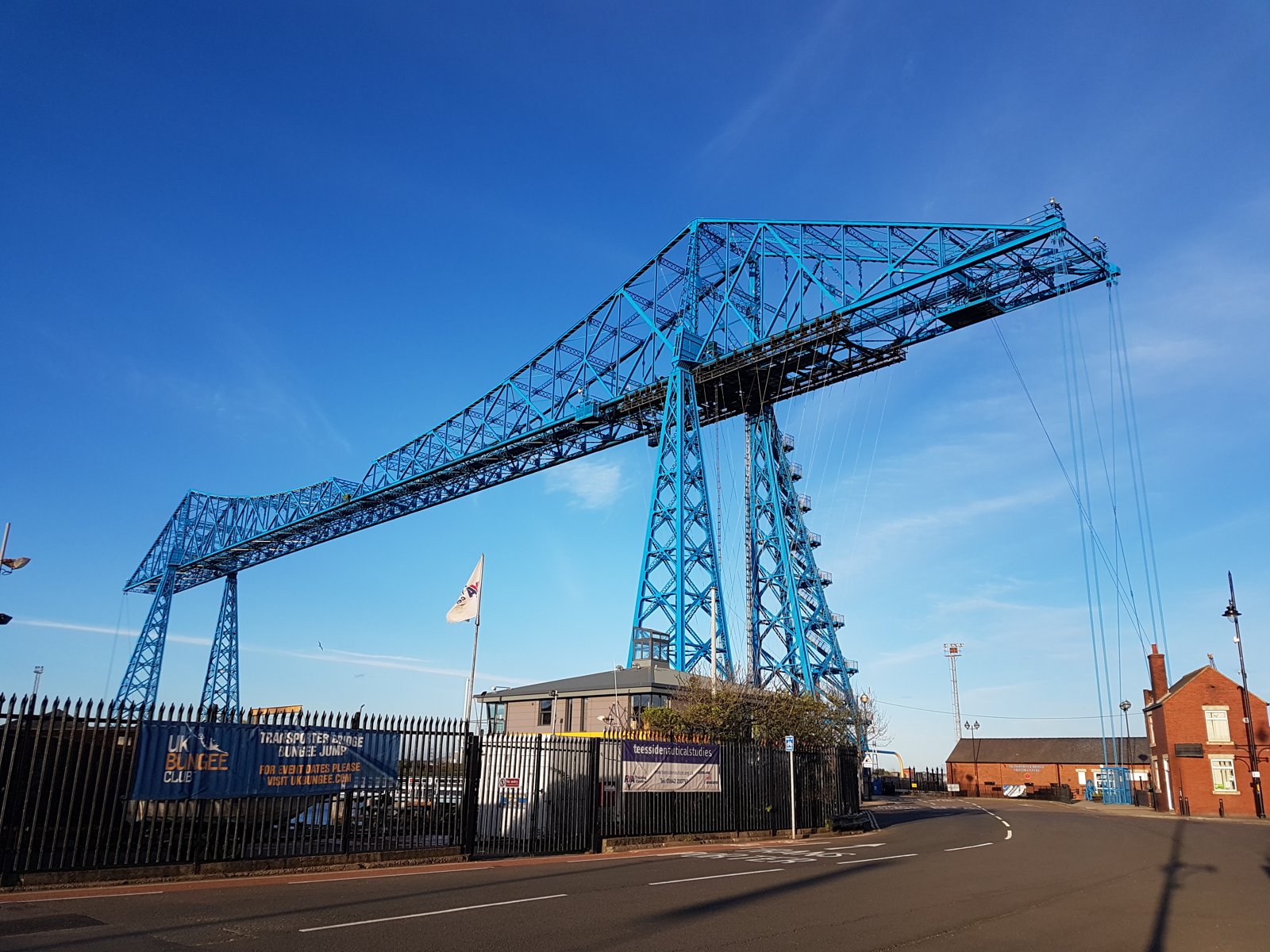 View of the Tees Transporter Bridge, Middlesbrough, where the Turner Prize runs until March 2027